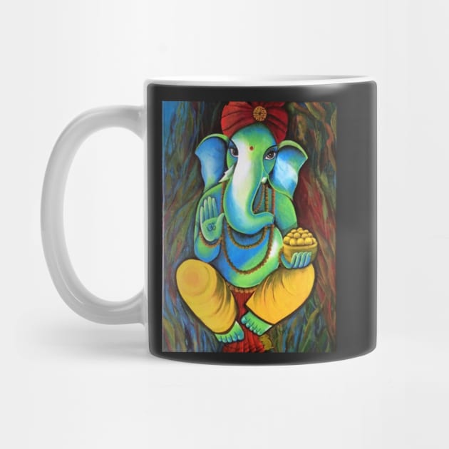 Ganesh Abstract by Rupaprakash